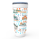 San Diego, CA Map Tumbler
