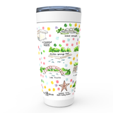 Austin, TX Map Tumbler