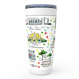 Madison, WI Map Tumbler