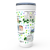 Baton Rouge, LA Map Tumbler