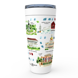 Boston, MA Map Tumbler