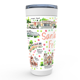 Santa Fe, NM Map Tumbler