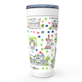 Spartanburg, SC Map Tumbler