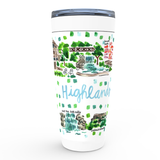 Highlands, NC Map Tumbler