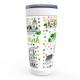 Savannah, GA Map Tumbler
