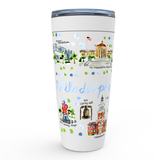 Philadelphia, PA Map Tumbler