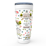 Tallahassee, FL Map Tumbler