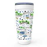 Charlotte, NC Map Tumbler