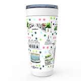 Detroit, MI Map Tumbler