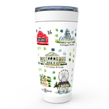 Chicago, IL Map Tumbler