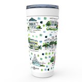 Mobile, AL Map Tumbler