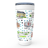 New Albany, IN Map Tumbler