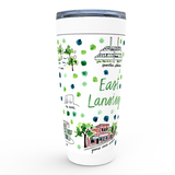 East Lansing, MI Map Tumbler