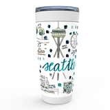 Seattle, WA Map Tumbler