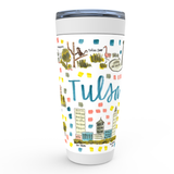 Tulsa, OK Map Tumbler