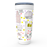 Kansas City, MO Map Tumbler