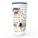 Pineshust, NC Map Tumbler