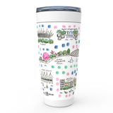 Vancouver, Canada Map Tumbler