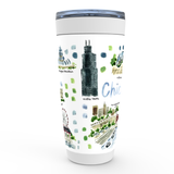 Chicago, IL Map Tumbler
