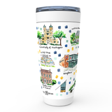 Ann Arbor, MI Map Tumbler