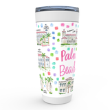 Palm Beach, FL Map Tumbler