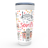 Seville, Spain Map Tumbler