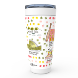 Louisville, KY Map Tumbler
