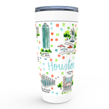 Houston, TX Map Tumbler