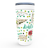 Dublin, Ireland Map Tumbler
