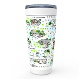 Florida Keys, FL Map Tumbler