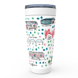 Grand Rapids, MI Map Tumbler