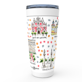 Seville, Spain Map Tumbler
