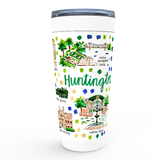 Huntington, WV Map Tumbler