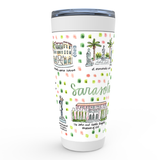 Sarasota, FL Map Tumbler