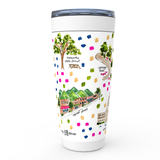 Charleston, WV Map Tumbler