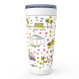St. Petersburg, FL Map Tumbler