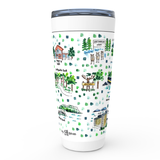 Anchorage, AK Map Tumbler