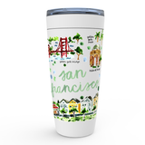 San Francisco, CA Map Tumbler