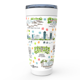 Jacksonville, FL Map Tumbler