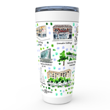 Roanoke, VA Map Tumbler