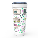 Raleigh, NC Map Tumbler