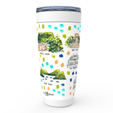 Morgantown, WV Map Tumbler