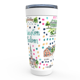 Winston Salem, NC Map Tumbler
