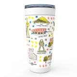 Tulsa, OK Map Tumbler
