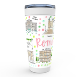Rome, Italy Map Tumbler