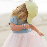 Butterfly Bow Baseball Hat (Girls)