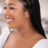 The Gable Flower Stud Earring