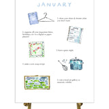 2024 To Do List Desk Set