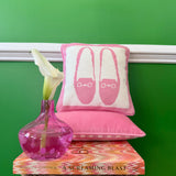 Preppy Loafer Needlepoint Pillow