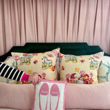 Preppy Loafer Needlepoint Pillow